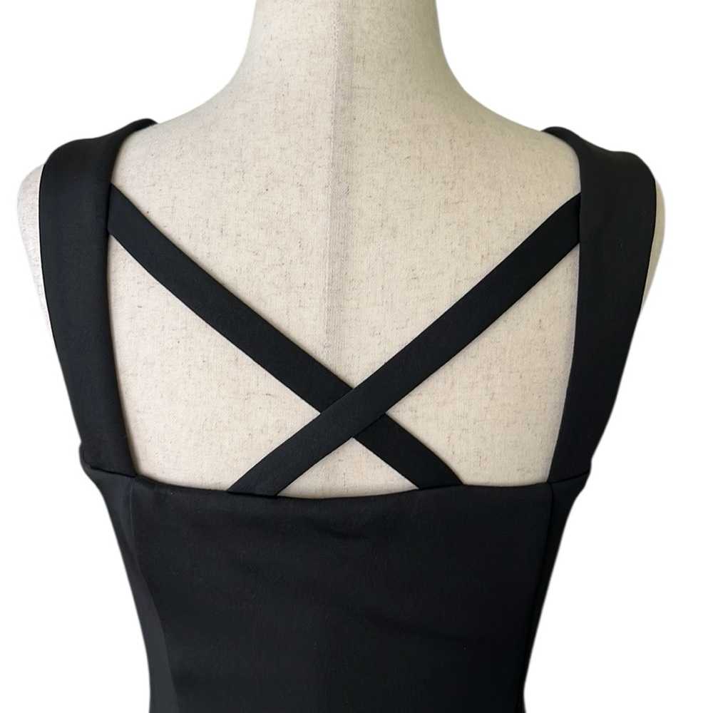 Guess Bodycon Criss Cross Sleeveless Dress - Picture 9 of 10